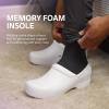 imageAnywear Guardian Angel SlipOn Nursing Clogs for Women and Men  Lightweight WaterResistant NonSlip Work Shoes with Exceptional EVA CushioningBlack