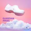 imageAnywear Guardian Angel SlipOn Nursing Clogs for Women and Men  Lightweight WaterResistant NonSlip Work Shoes with Exceptional EVA CushioningWhite