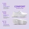 imageAnywear Guardian Angel SlipOn Nursing Clogs for Women and Men  Lightweight WaterResistant NonSlip Work Shoes with Exceptional EVA CushioningWhite