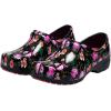 imageAnywear SR Angel Nursing Clogs for Women and Men  Lightweight WaterResistant NonSlip Work Shoes with Exceptional EVA Cushioning Ventilated InsolesFloral Flamingo