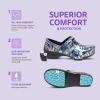 imageAnywear SR Angel Nursing Clogs for Women and Men  Lightweight WaterResistant NonSlip Work Shoes with Exceptional EVA Cushioning Ventilated InsolesIridescent Glam