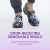 imageAnywear SR Angel Nursing Clogs for Women and Men  Lightweight WaterResistant NonSlip Work Shoes with Exceptional EVA Cushioning Ventilated InsolesSerpent Illusion
