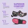 imageAnywear SR Angel Nursing Clogs for Women and Men  Lightweight WaterResistant NonSlip Work Shoes with Exceptional EVA Cushioning Ventilated InsolesSugar Skull Flutter
