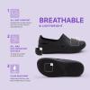 imageAnywear Streak NonSlip Work Shoes for Men and Women  Lightweight Oil and WaterResistant Work and Nursing Shoes with Exceptional EVA CushioningBlack