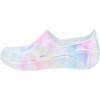 imageAnywear Streak NonSlip Work Shoes for Men and Women  Lightweight Oil and WaterResistant Work and Nursing Shoes with Exceptional EVA CushioningWatercolor Rainbow