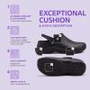 imageAnywear Zone Nursing Clogs for Women and Men  Lightweight Slingback NonSlip Work Shoes with Exceptional EVA Cushioning Ventilated InsolesBlack