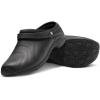 imageAnywear Zone Nursing Clogs for Women and Men  Lightweight Slingback NonSlip Work Shoes with Exceptional EVA Cushioning Ventilated InsolesBlack