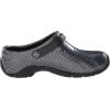 imageAnywear Zone Nursing Clogs for Women and Men  Lightweight Slingback NonSlip Work Shoes with Exceptional EVA Cushioning Ventilated InsolesBlack Silver Pattern