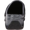 imageAnywear Zone Nursing Clogs for Women and Men  Lightweight Slingback NonSlip Work Shoes with Exceptional EVA Cushioning Ventilated InsolesBlack Silver Pattern