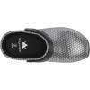 imageAnywear Zone Nursing Clogs for Women and Men  Lightweight Slingback NonSlip Work Shoes with Exceptional EVA Cushioning Ventilated InsolesBlack Silver Pattern Wide