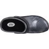 imageAnywear Zone Nursing Clogs for Women and Men  Lightweight Slingback NonSlip Work Shoes with Exceptional EVA Cushioning Ventilated InsolesBlack Silver Pattern
