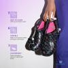 imageAnywear Zone Nursing Clogs for Women and Men  Lightweight Slingback NonSlip Work Shoes with Exceptional EVA Cushioning Ventilated InsolesBlack Wide
