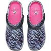 imageAnywear Zone Nursing Clogs for Women and Men  Lightweight Slingback NonSlip Work Shoes with Exceptional EVA Cushioning Ventilated InsolesWild for Tie Dye