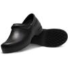 imageAnywear Guardian Angel SlipOn Nursing Clogs for Women and Men  Lightweight WaterResistant NonSlip Work Shoes with Exceptional EVA CushioningBlack