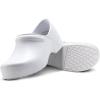 imageAnywear Guardian Angel SlipOn Nursing Clogs for Women and Men  Lightweight WaterResistant NonSlip Work Shoes with Exceptional EVA CushioningWhite