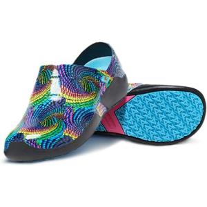 imageAnywear Journey Men and Women Shoes Injected Molded EVA SlipOn Garden Shoes Chef ShoesElectric Serpent Illusion