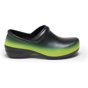 imageAnywear SR Angel Nursing Clogs for Women and Men  Lightweight WaterResistant NonSlip Work Shoes with Exceptional EVA Cushioning Ventilated InsolesElectric Yellow Fade