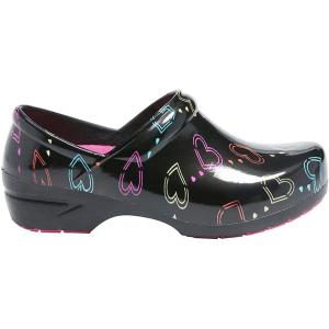 imageAnywear SR Angel Nursing Clogs for Women and Men  Lightweight WaterResistant NonSlip Work Shoes with Exceptional EVA Cushioning Ventilated InsolesHearts on the Line
