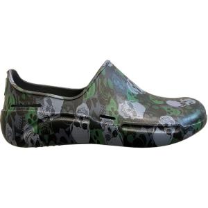 imageAnywear Streak NonSlip Work Shoes for Men and Women  Lightweight Oil and WaterResistant Work and Nursing Shoes with Exceptional EVA CushioningSkulls