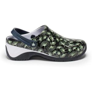 imageAnywear Zone Nursing Clogs for Women and Men  Lightweight Slingback NonSlip Work Shoes with Exceptional EVA Cushioning Ventilated InsolesLeaf the Way