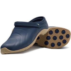 imageAnywear Zone Nursing Clogs for Women and Men  Lightweight Slingback NonSlip Work Shoes with Exceptional EVA Cushioning Ventilated InsolesNavy Wide