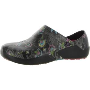 imageAnywear Journey EVA SlipOn Clogs  SlipResistant Work Shoes for Women  WaterResistant Clogs  Ventilated Nurse ShoesPaisley Parlay
