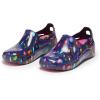 imageAnywear Streak Work Clogs  SlipResistant Clogs for Women ampamp Men  Water Resistant Nurse Shoes  Easy Clean Kitchen ShoesDisco Dots