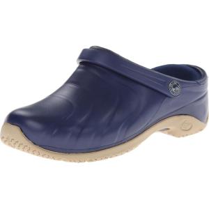 imageAnywear Zone Clogs  EVACushioned Non Slip Work Shoes  Breathable Nursing Shoes  Swivel Back Strap Clogs for Men ampamp WomenNavy