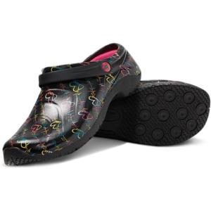 imageAnywear Zone Clogs  EVACushioned Non Slip Work Shoes  Breathable Nursing Shoes  Swivel Back Strap Clogs for Men ampamp WomenSweet Beats