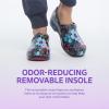 imageAnywear SR Angel Nursing Clogs  NonSlip Work Shoes for Women amp Men  SlipResistant Cushioned Nursing ShoesPewter Stylish Garden