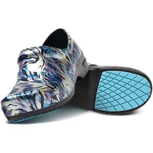 imageAnywear SR Angel Nursing Clogs  NonSlip Work Shoes for Women amp Men  SlipResistant Cushioned Nursing ShoesIridescent Glam