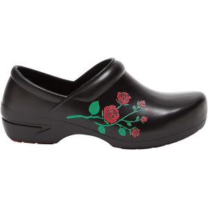 imageAnywear SR Angel Nursing Clogs  NonSlip Work Shoes for Women amp Men  SlipResistant Cushioned Nursing ShoesRose Bouquet