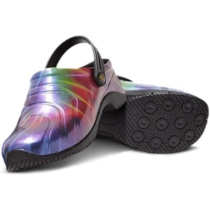 image:imageAnywear Zone Clogs  Water Resistant EVA Non Slip Work Shoes Women  Slip Resistant Work Shoes for Women  Nursing Clogs with Back Strap  Arch Support with Swivel Strap  Lightweight amp Easy to CleanLuxe Tiedye