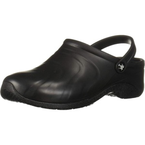 image:imageAnywear Zone Clogs  Water Resistant EVA Non Slip Work Shoes Women  Slip Resistant Work Shoes for Women  Nursing Clogs with Back Strap  Arch Support with Swivel Strap  Lightweight amp Easy to CleanBlack